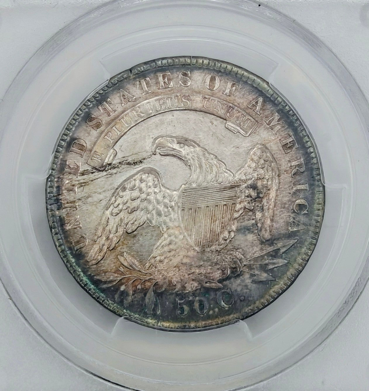 1834 Capped Bust Half Dollar MS-62 PCGS (Large Date, Small Letters)