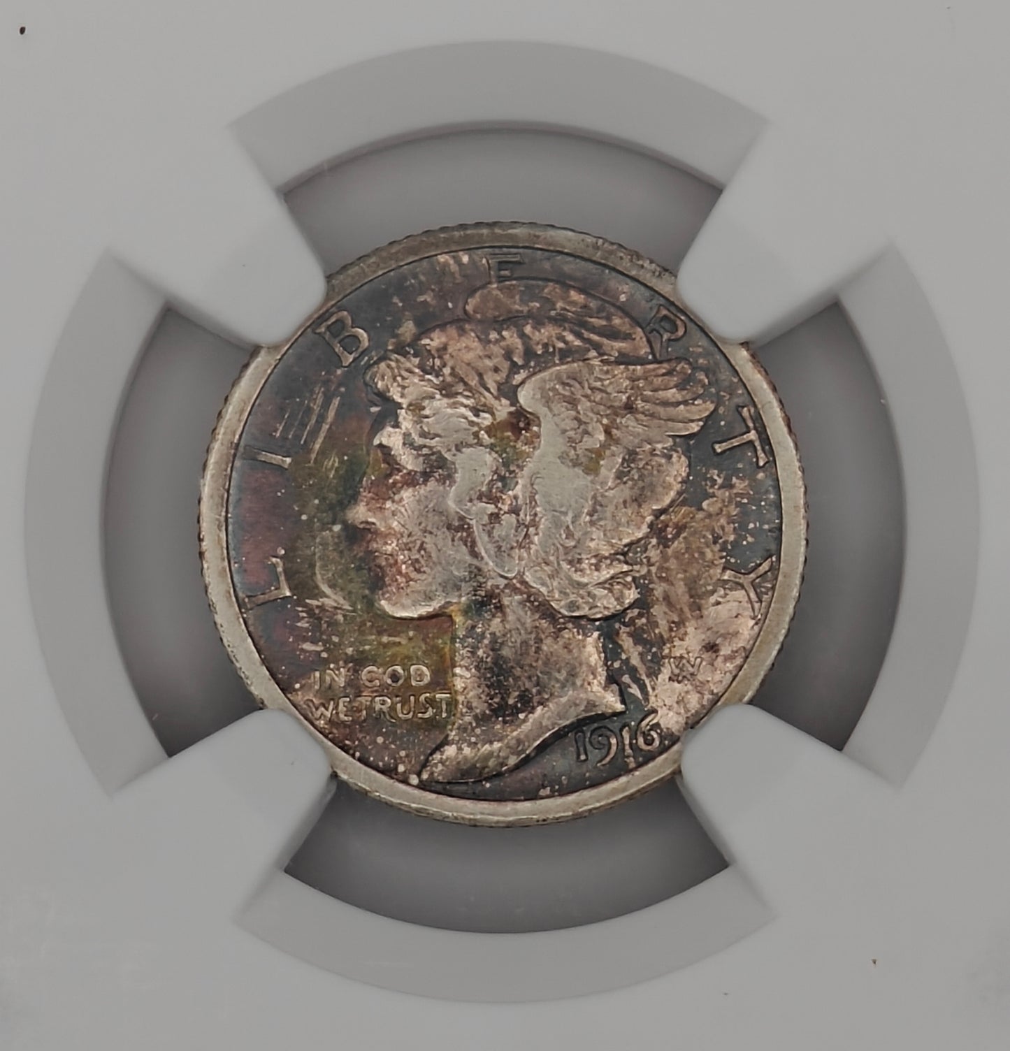 1916-D Mercury Dime AU-53 NGC