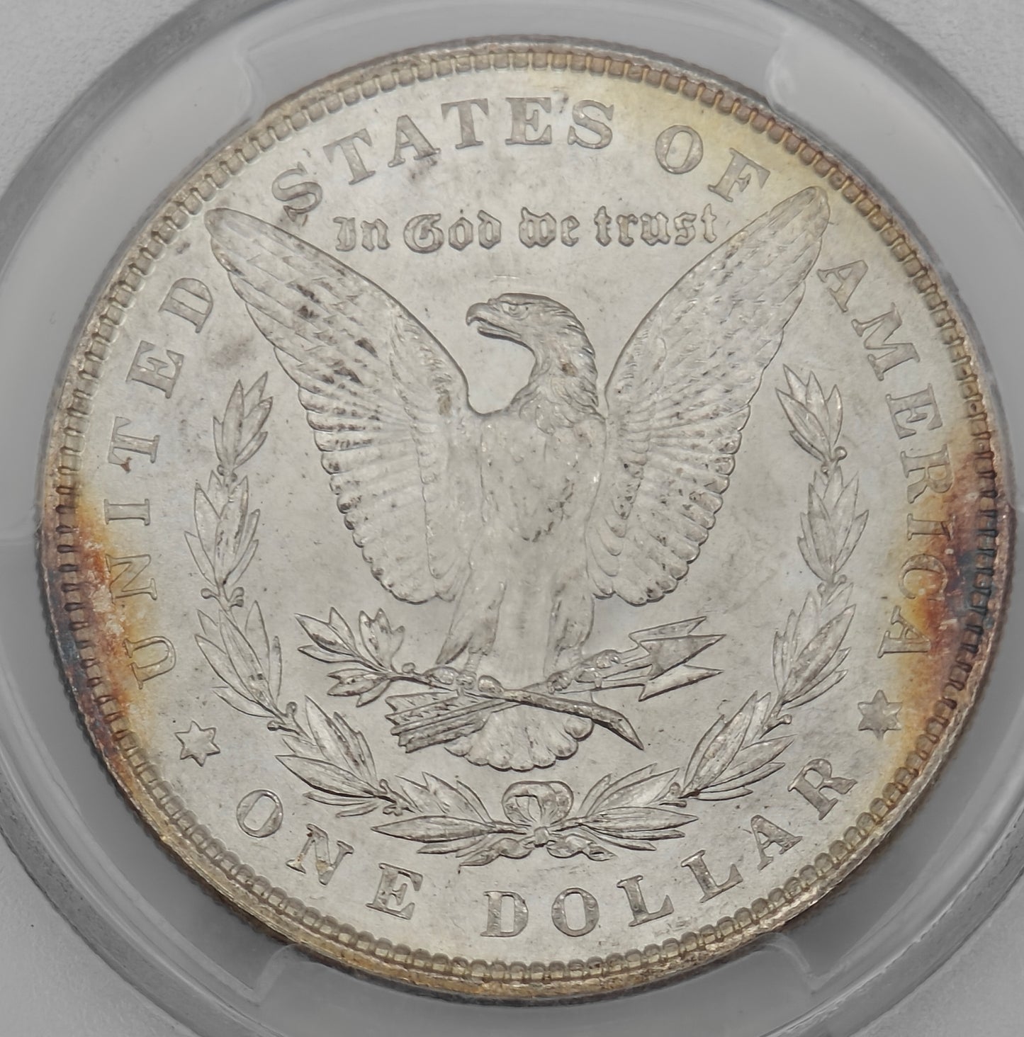 1886 Morgan Dollar MS-66+ PCGS CAC (Beautiful Toning)