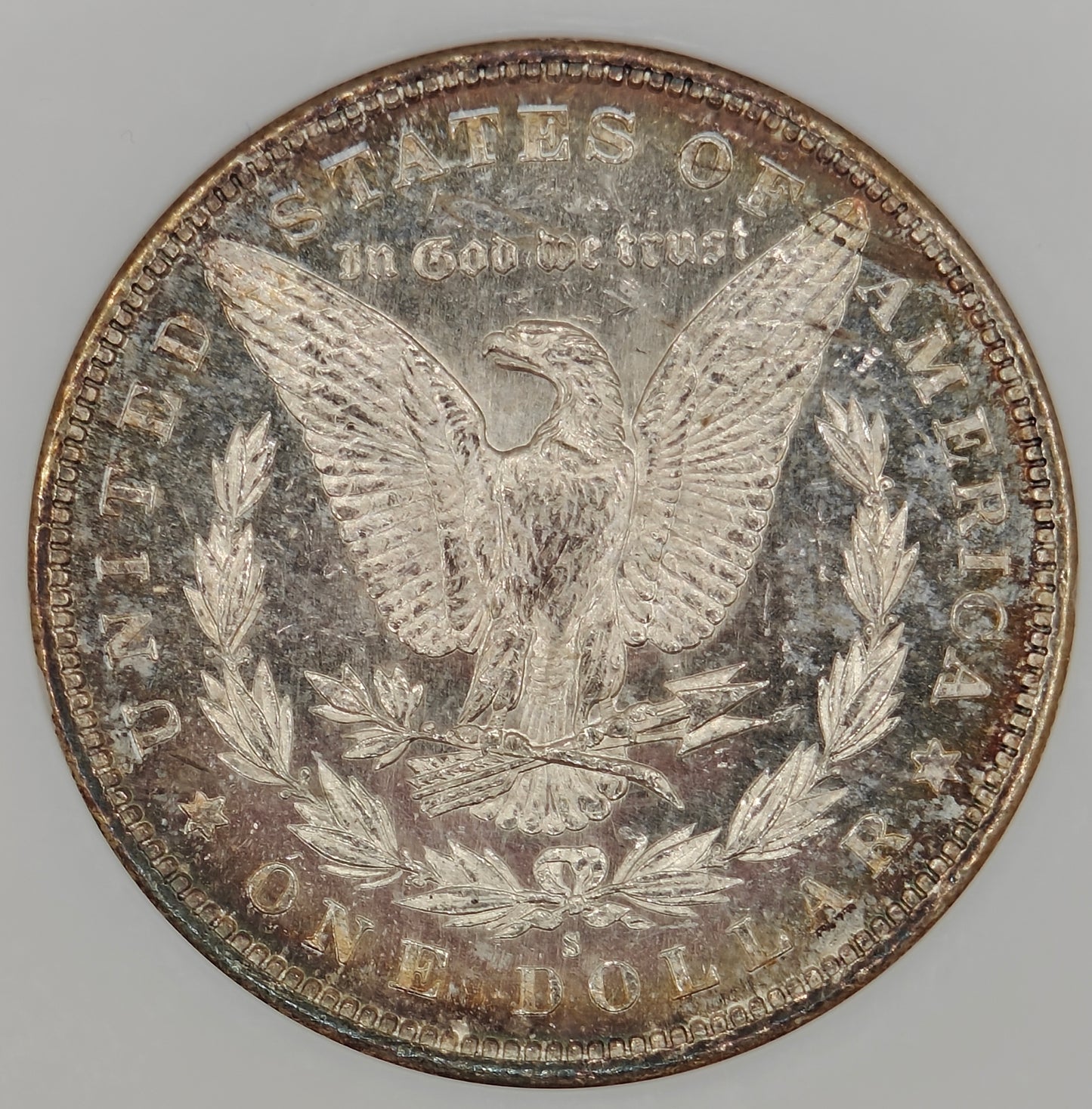 1880-S Morgan Dollar MS-61 PL NGC