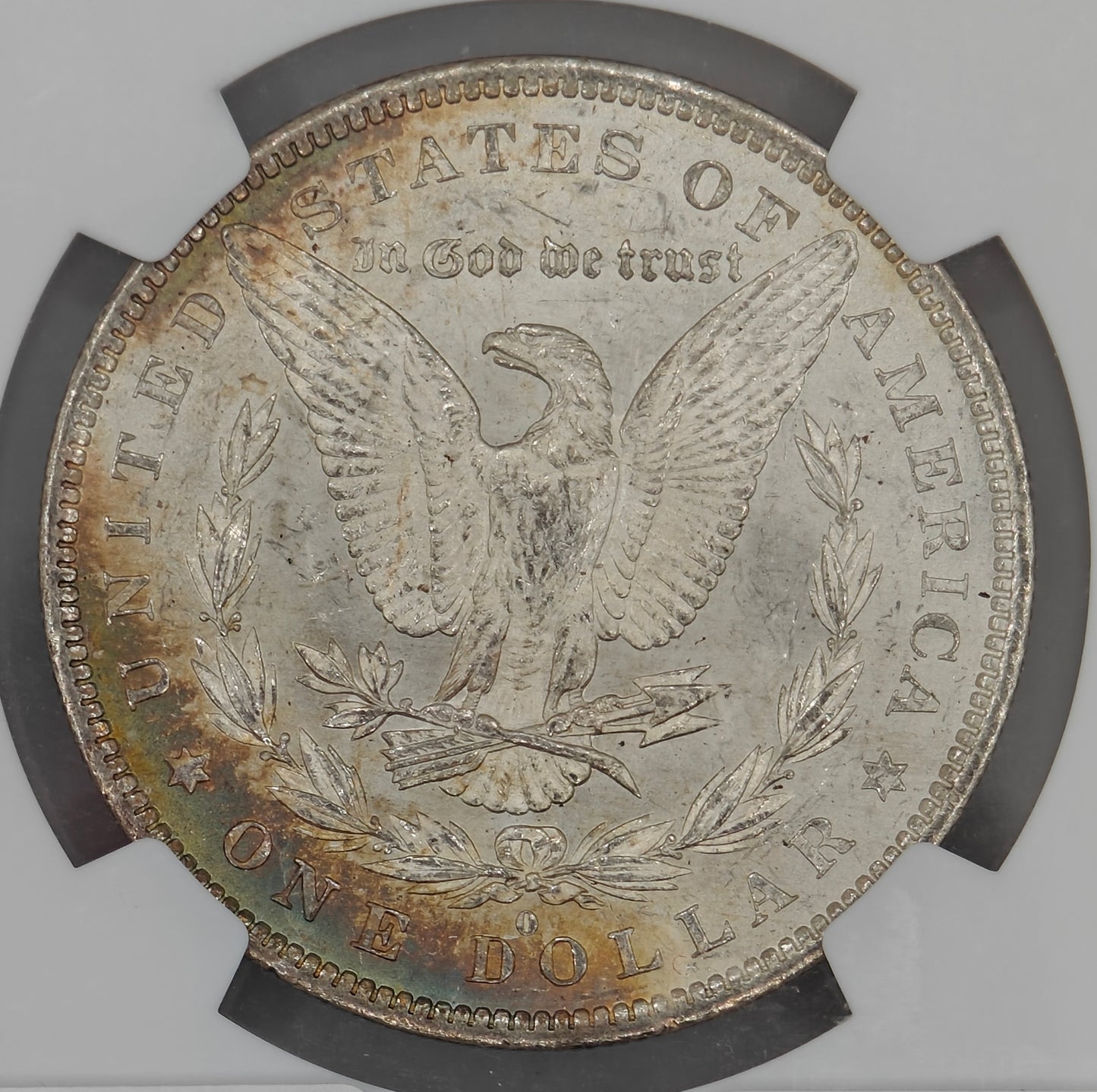 1883-O Morgan Dollar MS-64 NGC (Beautiful Toning)