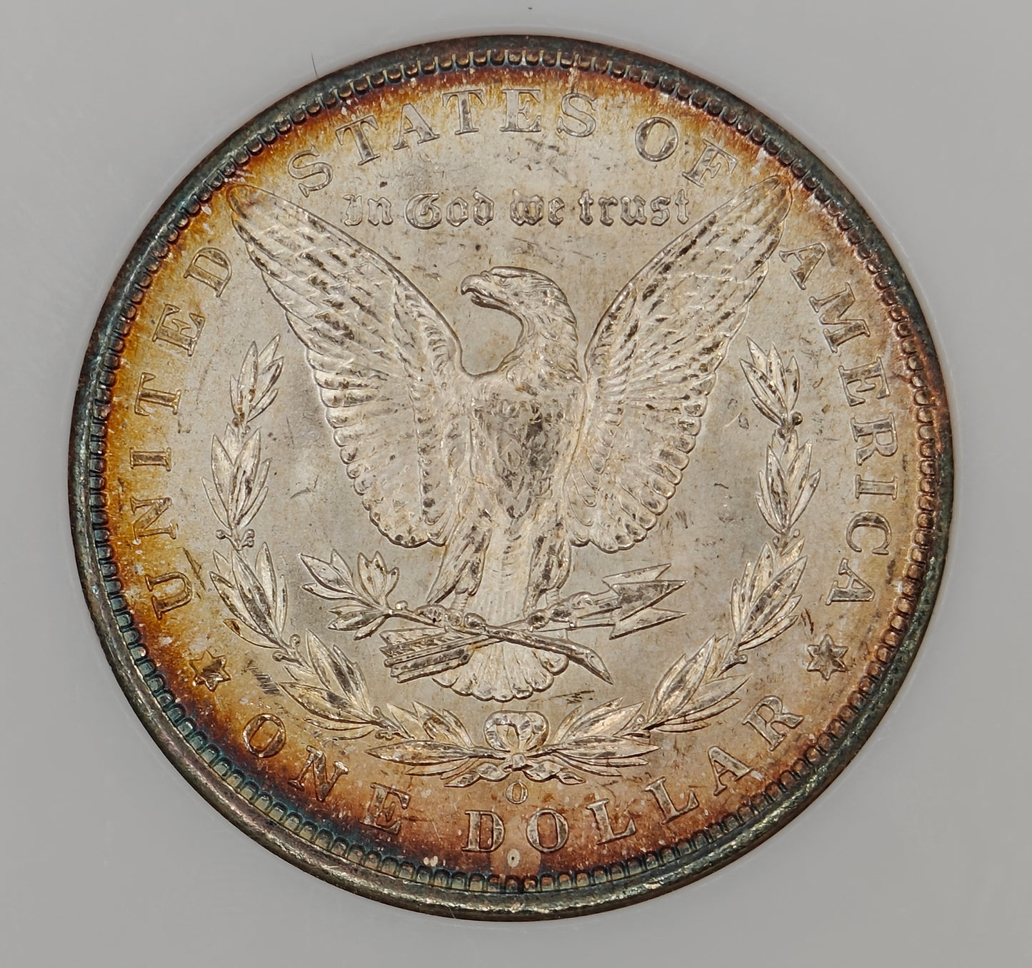 1898-O Morgan Dollar MS-64 NGC (Beautiful Toning)