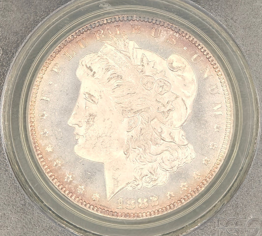 1882 Morgan Dollar MS-64 PL PCGS