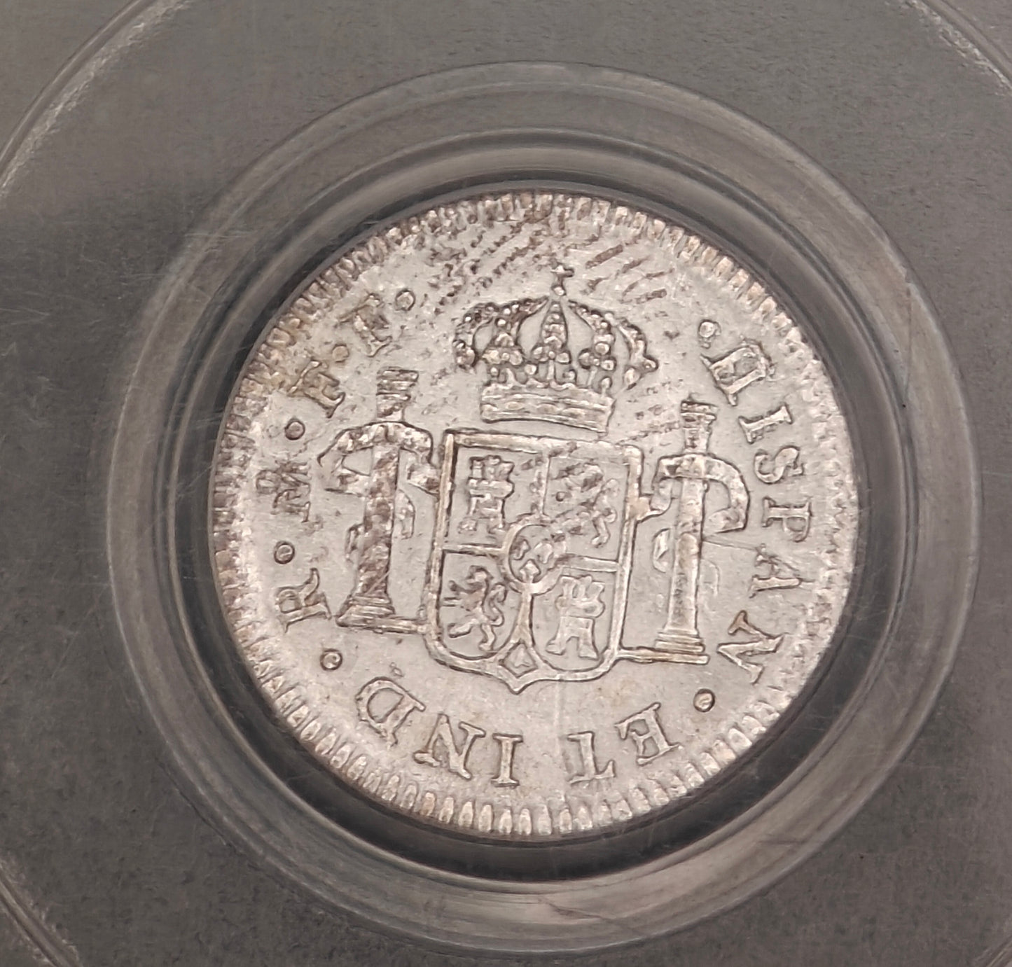 1783- MO El Cazador 1/2 Reale Prime Select PCGS