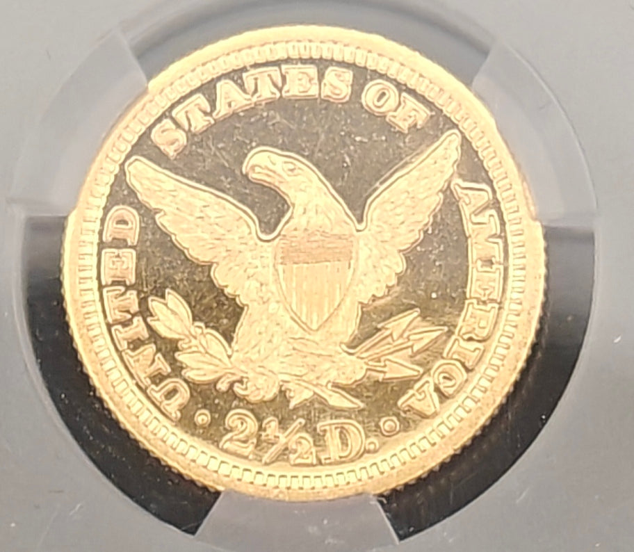 1905 Gold $2.50 Liberty Quarter Eagle PR-65 Cameo CACG