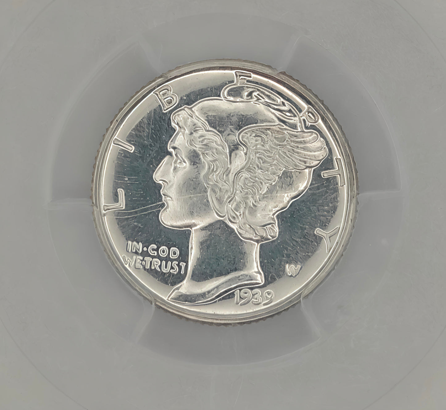 1939 Mercury Dime PR-65 PCGS CAC