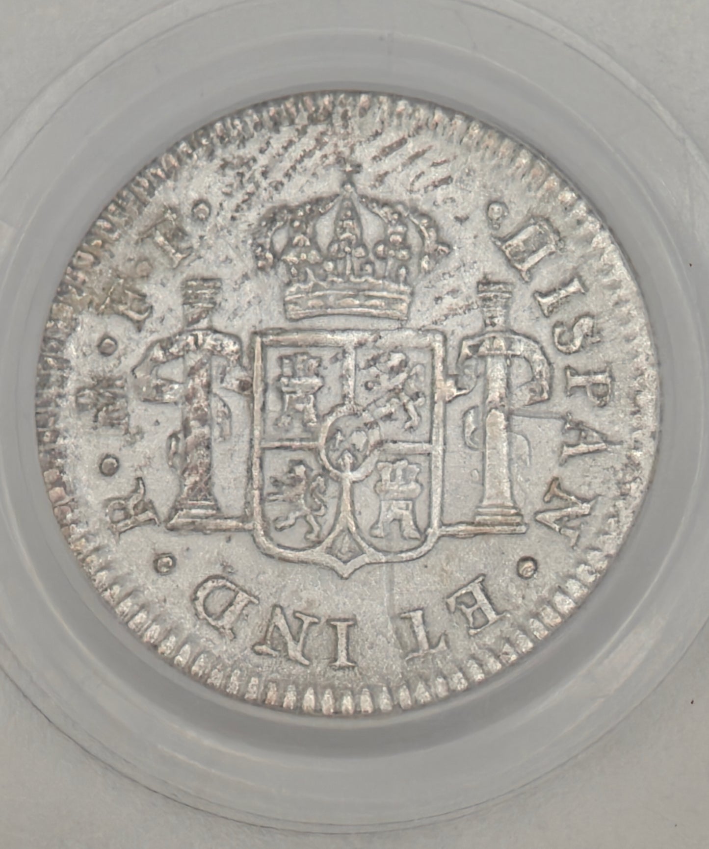 1783- MO El Cazador 1/2 Reale Prime Select PCGS