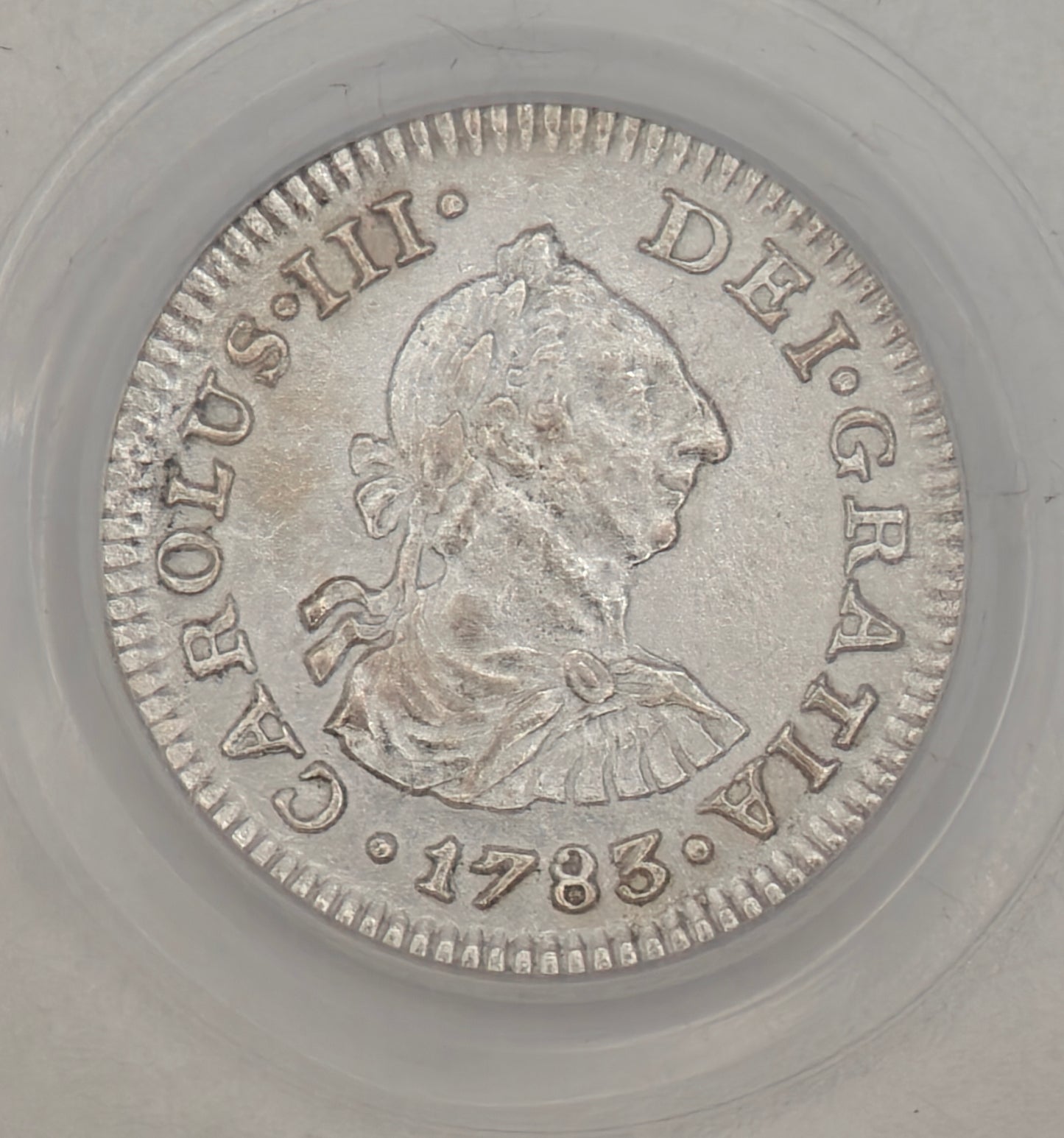 1783- MO El Cazador 1/2 Reale Prime Select PCGS