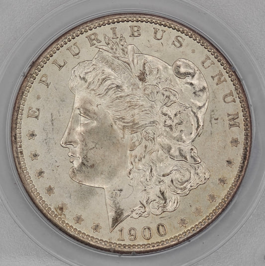 1900-O Morgan Dollar MS-64 PCGS (Rattler)