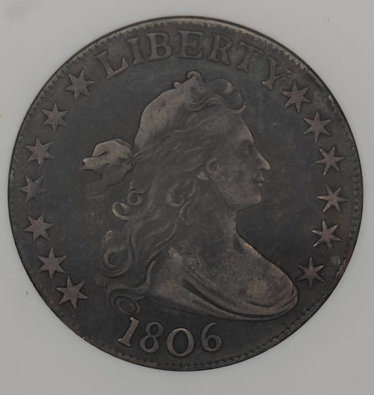 1806 Draped Bust Half Dollar XF-40 ANACS