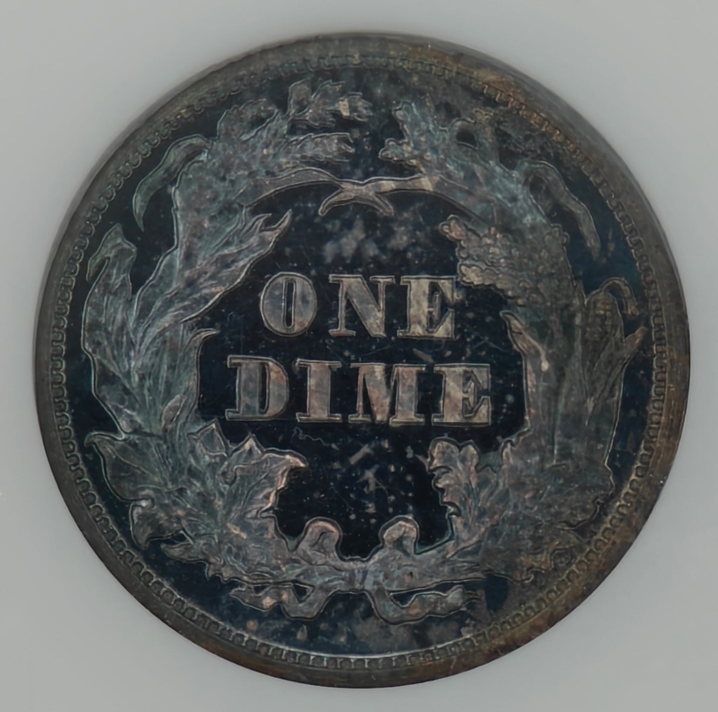 1869 Liberty Seated Dime PF-64 NGC