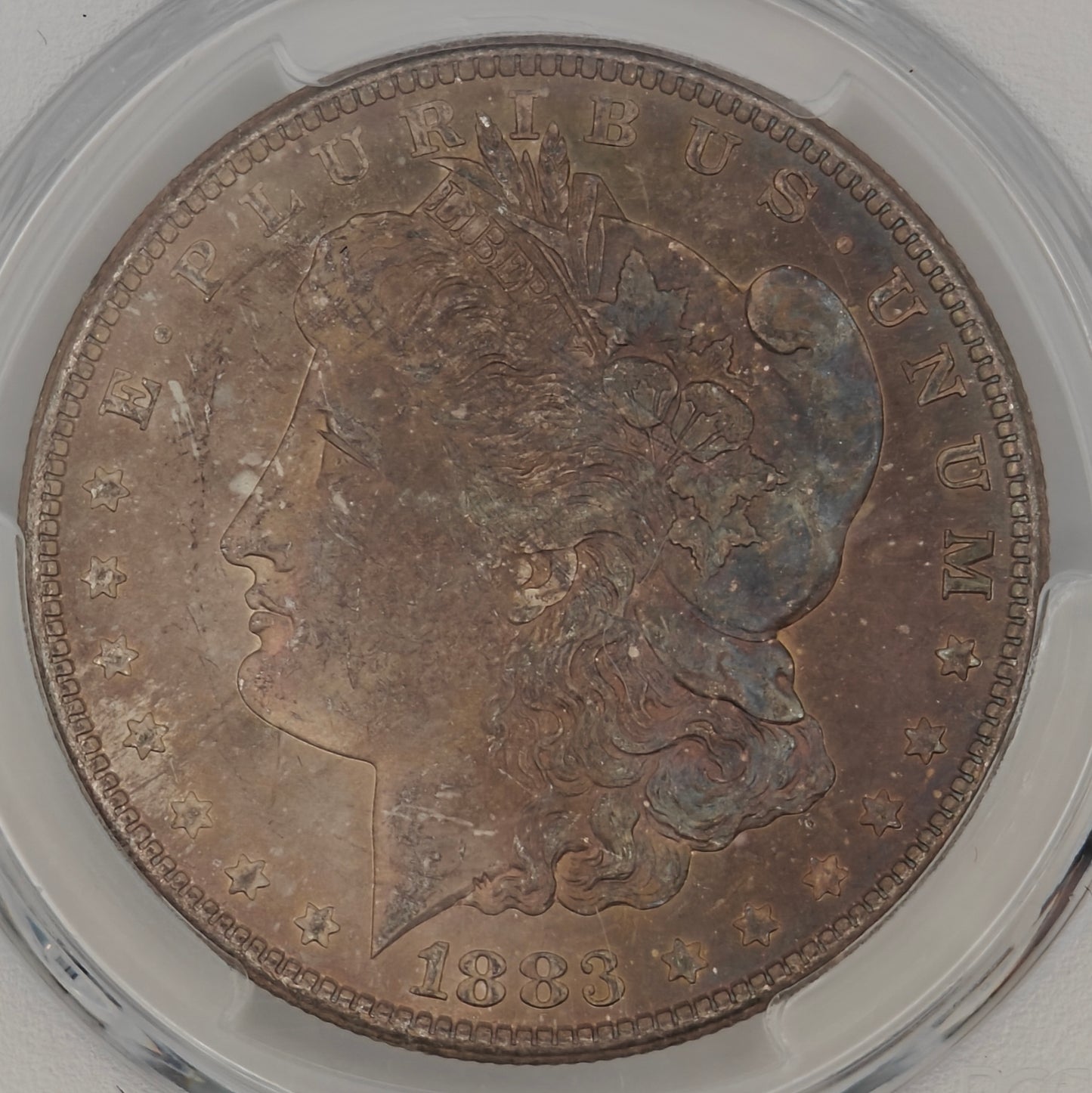 1883-CC Morgan Dollar MS-65 PCGS CAC (Beautiful Toning)