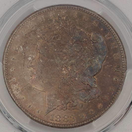 1883-CC Morgan Dollar MS-65 PCGS CAC (Beautiful Toning)