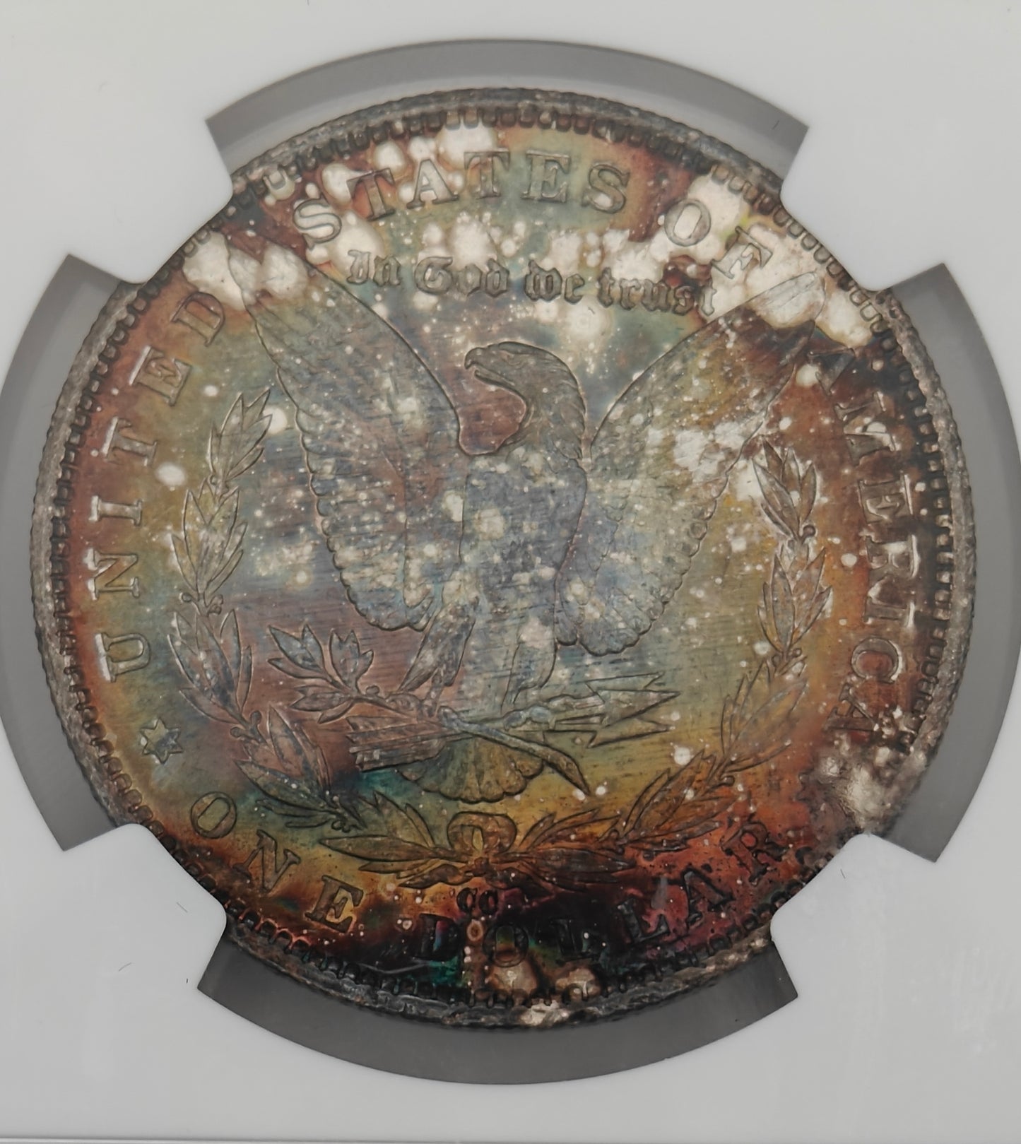 1885-CC Morgan Dollar MS-65 NGC (VAM-4, Beautiful Toning)