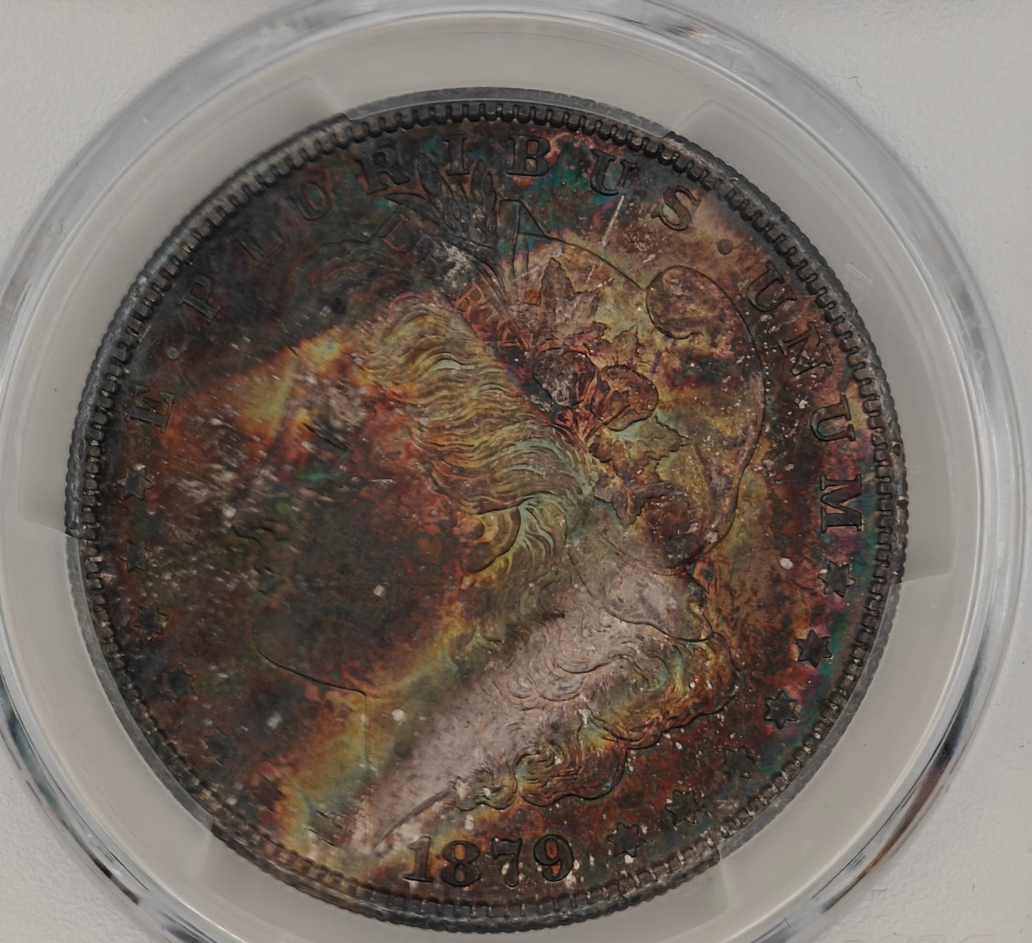 1879-S Morgan Dollar MS-64 PCGS (Beautifully Toned)