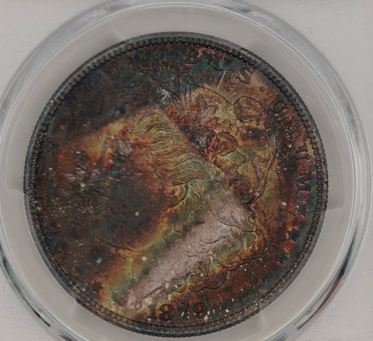 1879-S Morgan Dollar MS-64 PCGS (Beautifully Toned)