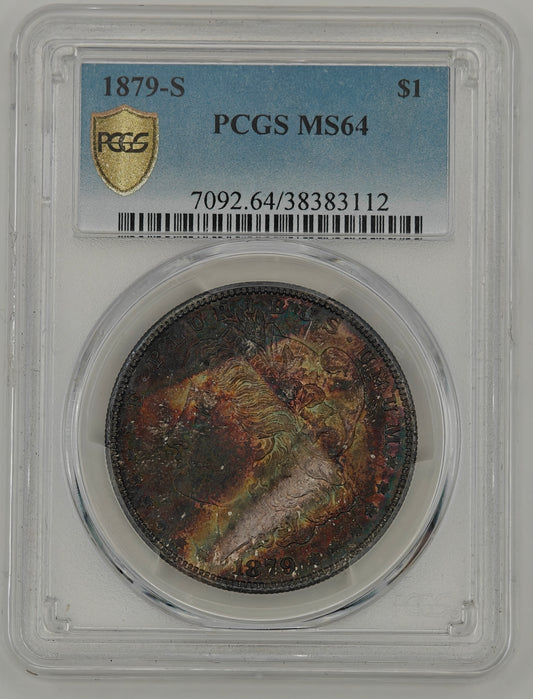 1879-S Morgan Dollar MS-64 PCGS (Beautifully Toned)