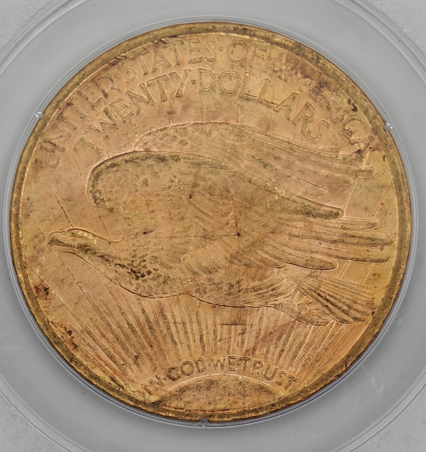 1923 St. Gaudens Gold Double MS-62 PCGS CAC (Rattler)