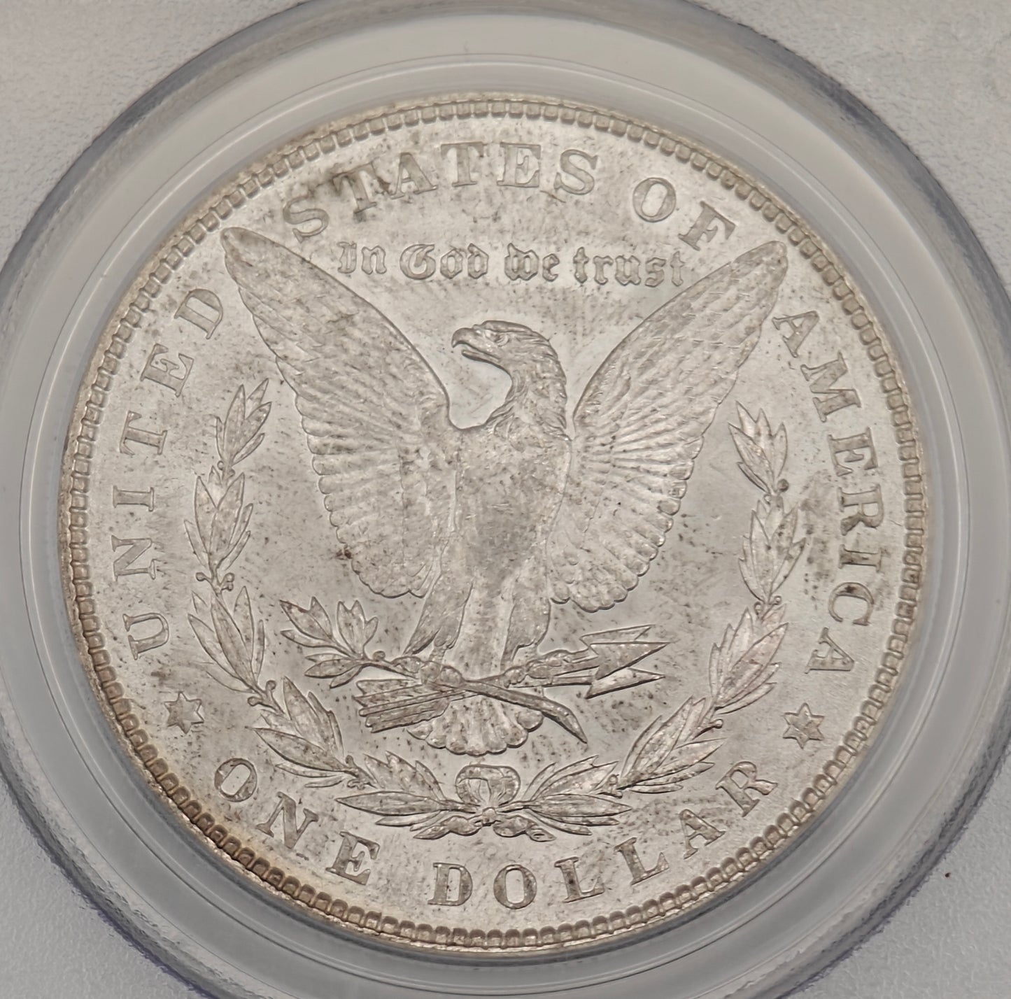 1887 Morgan Dollar MS-65 PCGS CAC (Beautiful Toning)