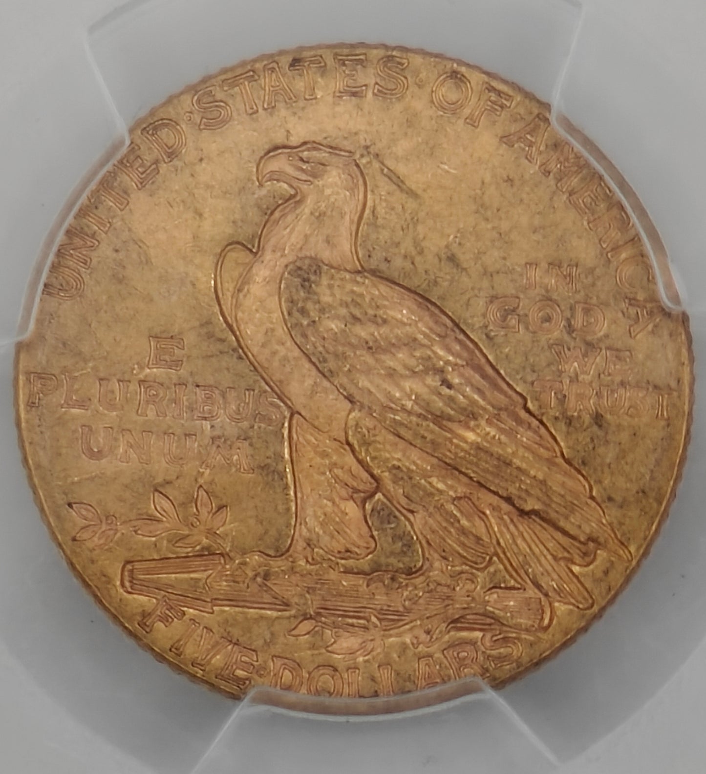 1914 $5 Gold Indian Half Eagle MS-63 PCGS
