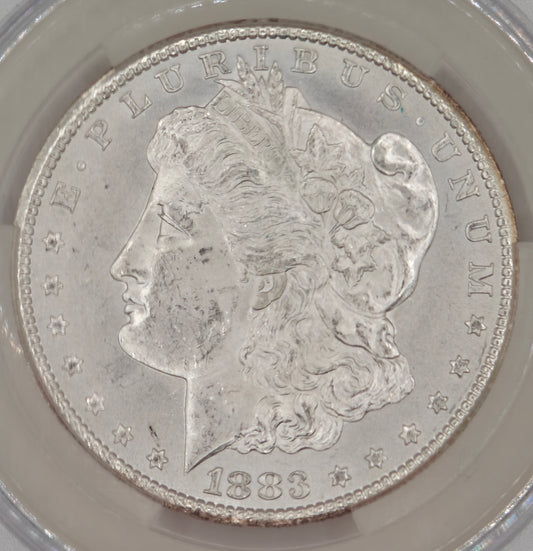 1883-CC Morgan Dollar MS-63 CACG