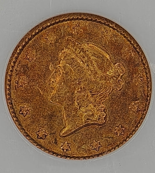 1851-C $1 Gold Liberty Head XF-45 NGC