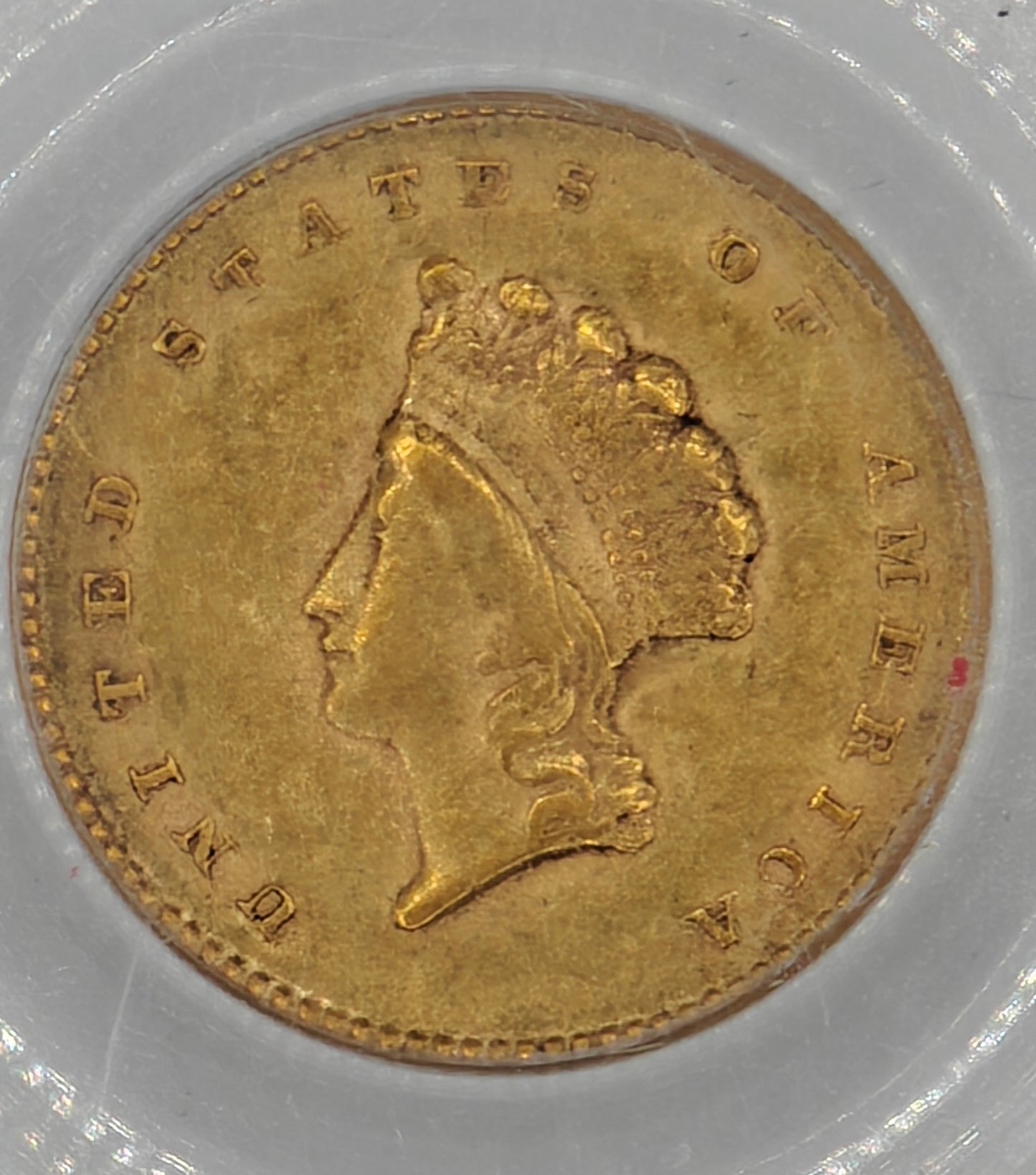 1854 $1 Gold Indian Head XF-40 PCGS (Type-II)