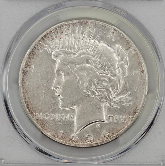 1934-S Peace Dollar VF-35 PCGS