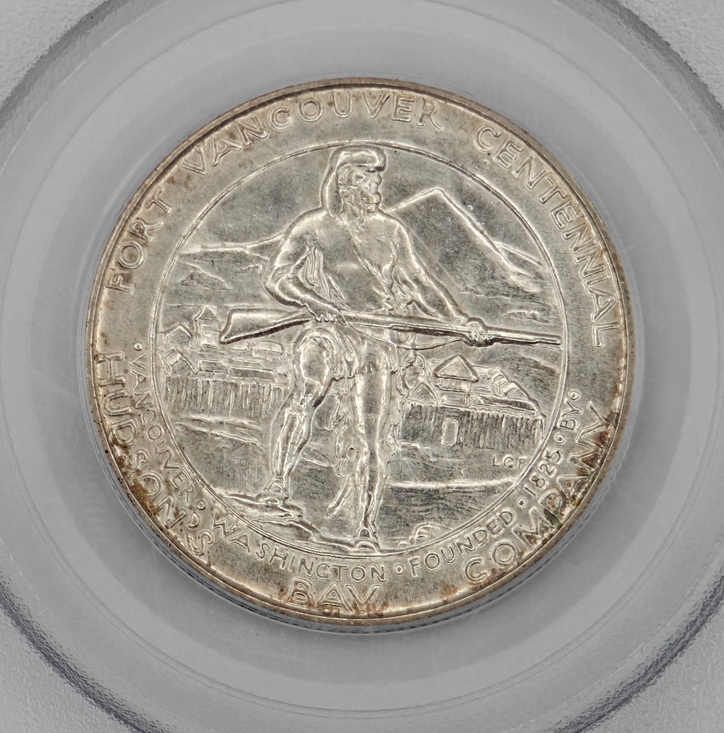 1925 Fort Vancouver Commemorative Half Dollar MS-62 PCGS (OGH)