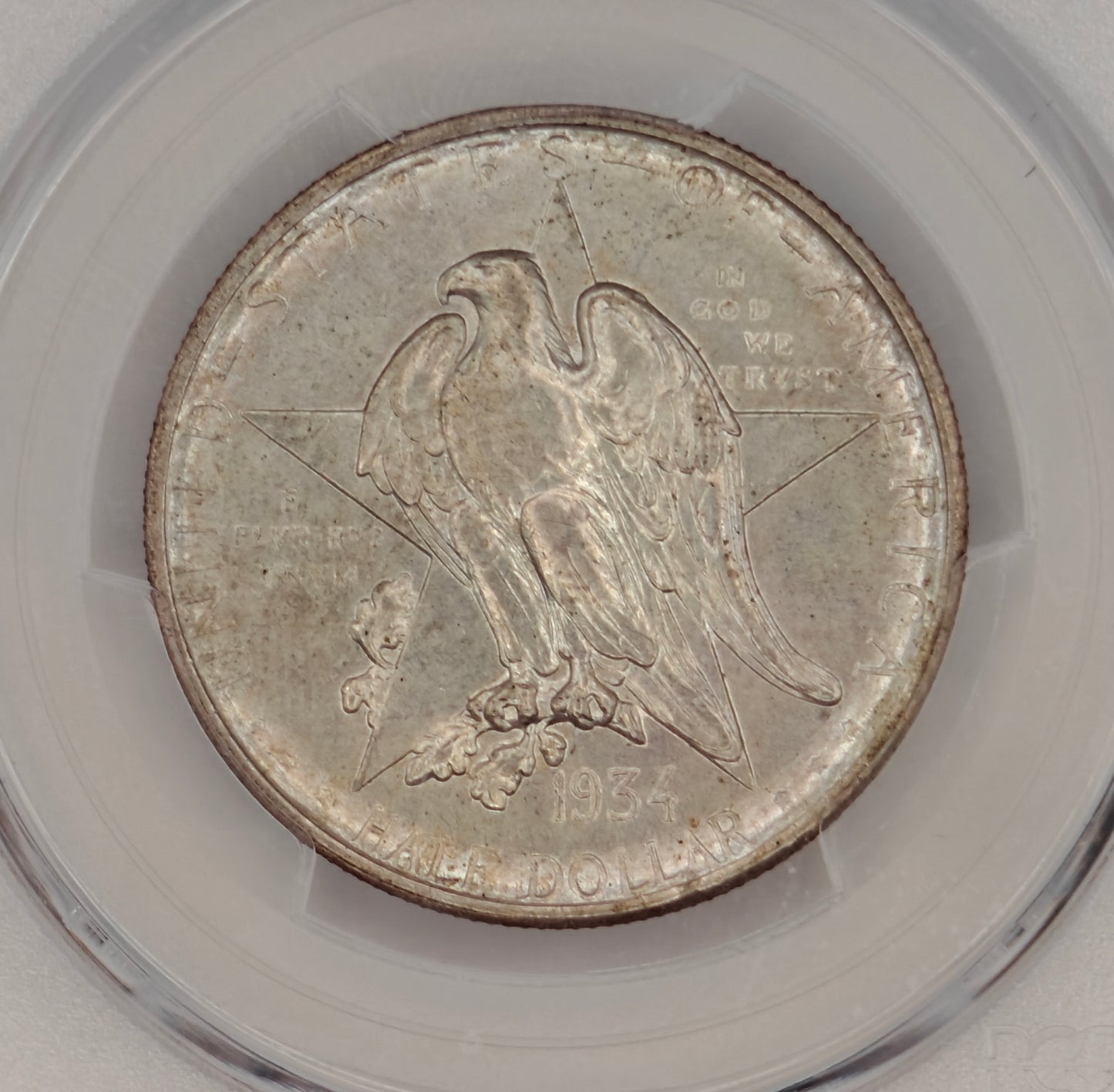 1934 Texas Centennial Commemorative Half Dollar MS-65 PCGS