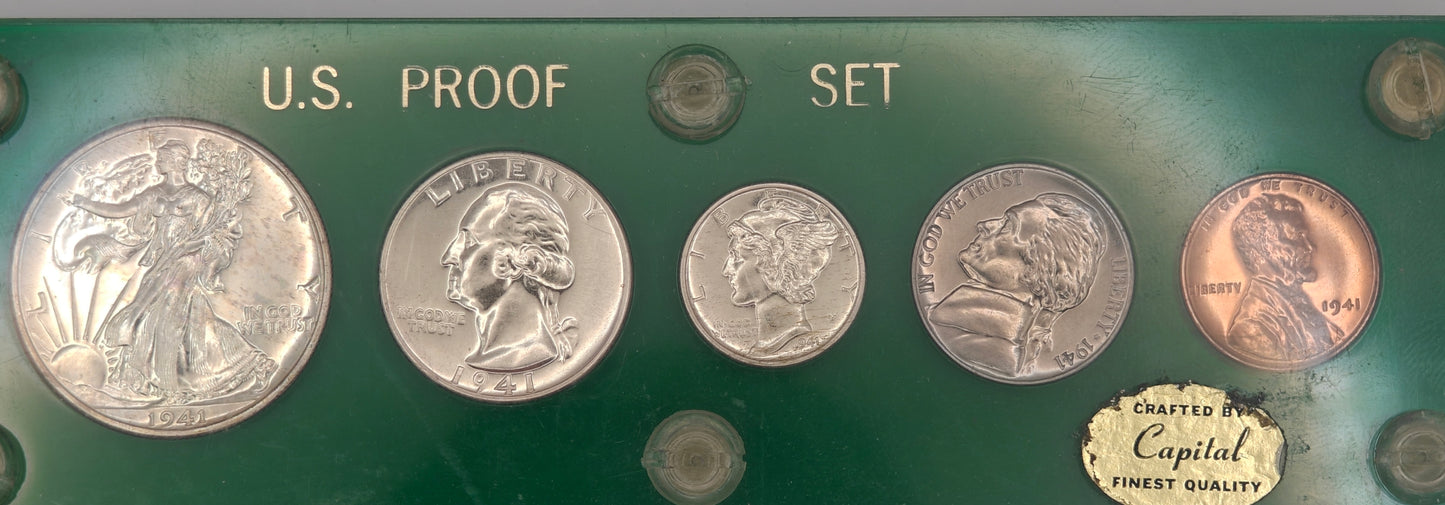 1941 U.S. Proof Set (Capital Holder)
