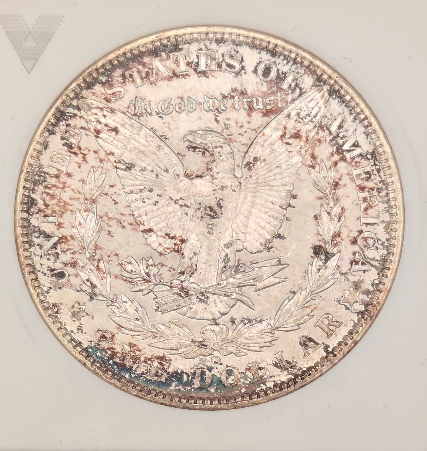 1904-O Morgan Dollar MS-63 PL ANACS (Beautiful Toning)