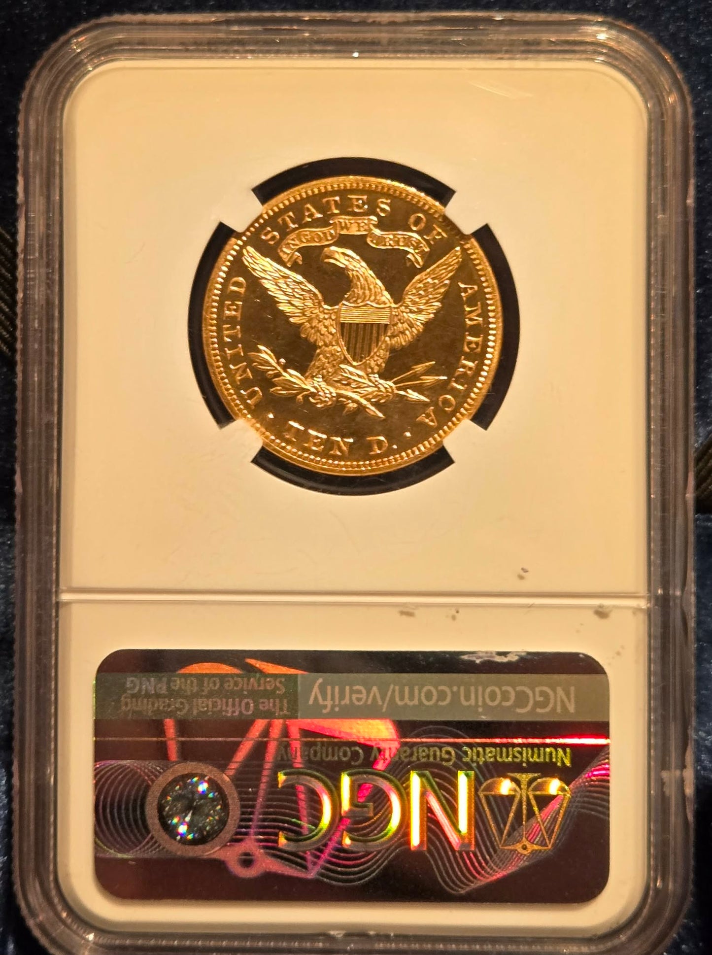 1895 $10 Gold Liberty Eagle PF-65 Ultra Cameo NGC
