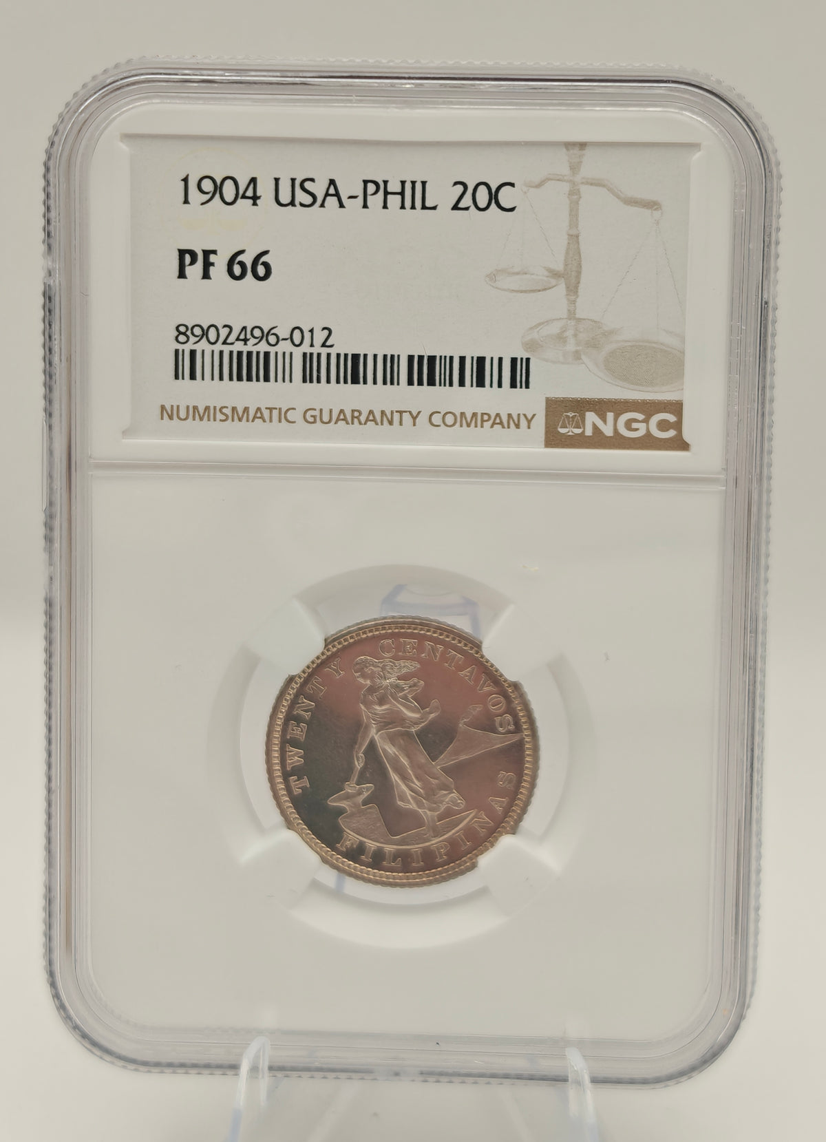 1904 Philippines Proof Set 7 Coins PF-58-PF66 NGC