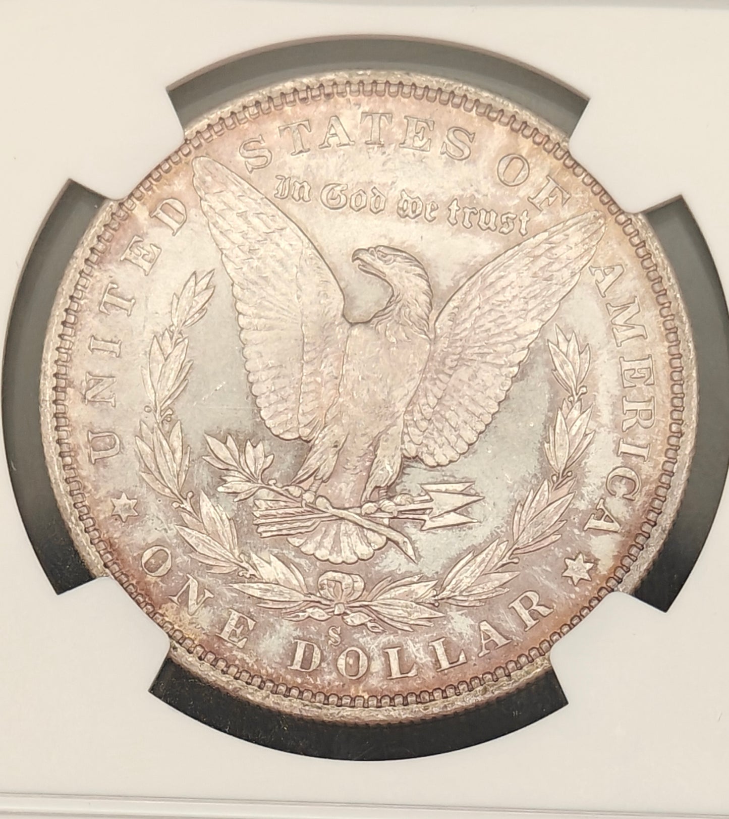 1880-S Morgan Dollar MS-65 NGC (Beautiful Toning)