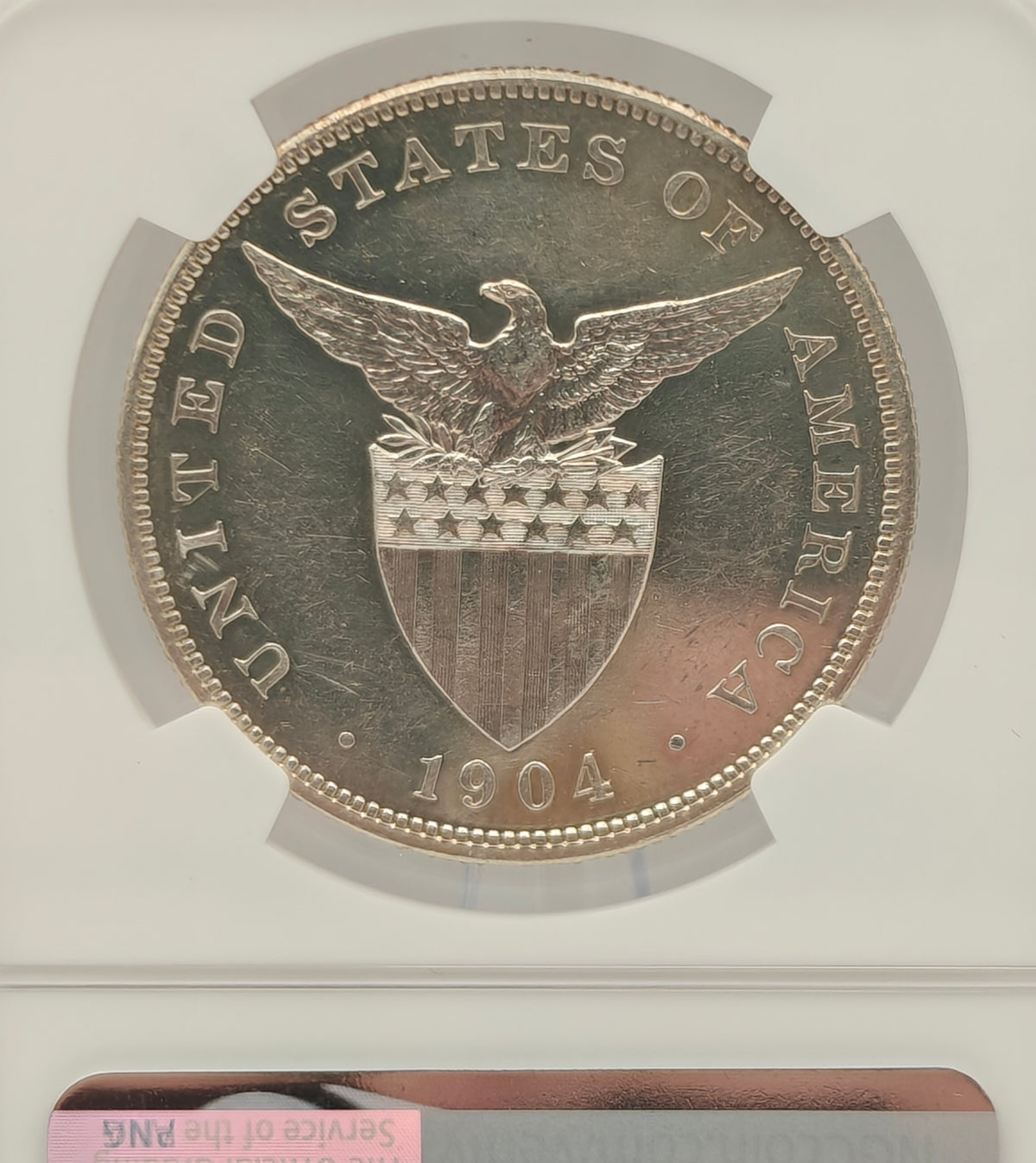 1904 Philippines Proof Set 7 Coins PF-58-PF66 NGC