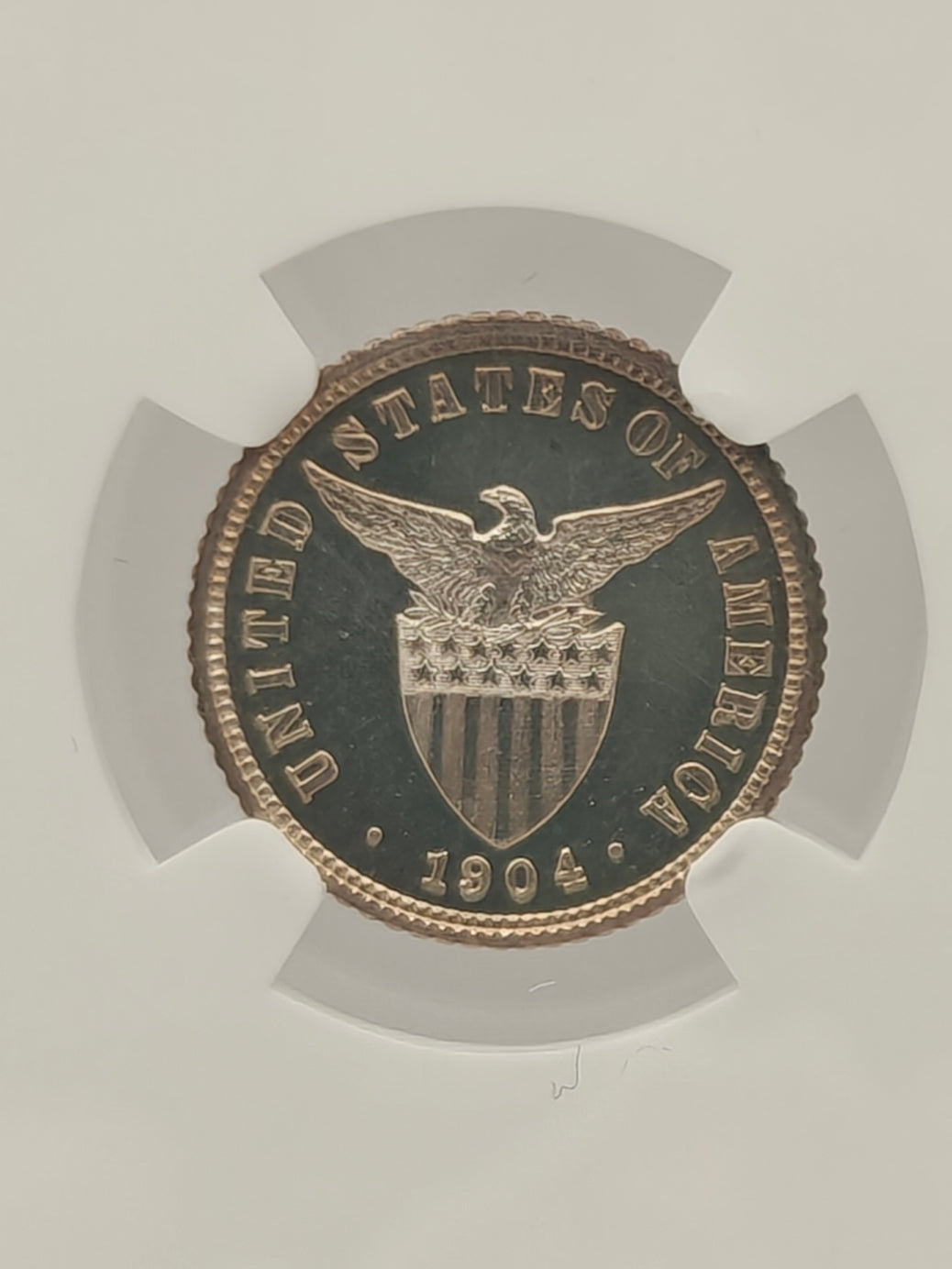 1904 Philippines Proof Set 7 Coins PF-58-PF66 NGC