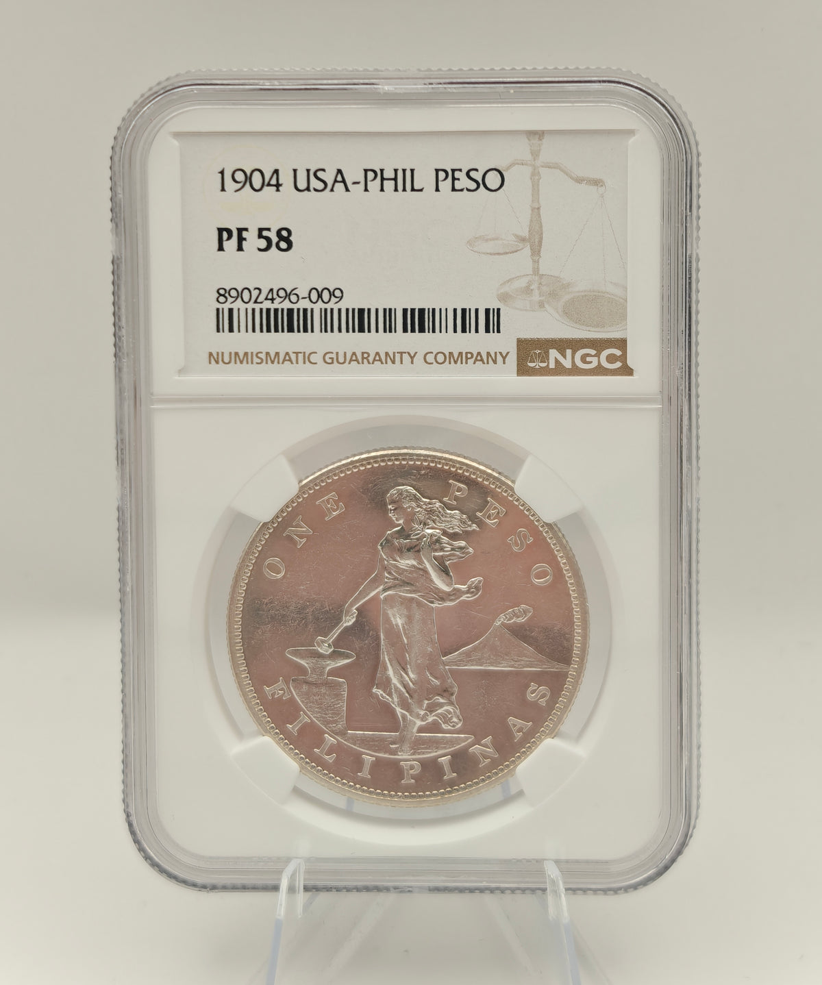 1904 Philippines Proof Set 7 Coins PF-58-PF66 NGC
