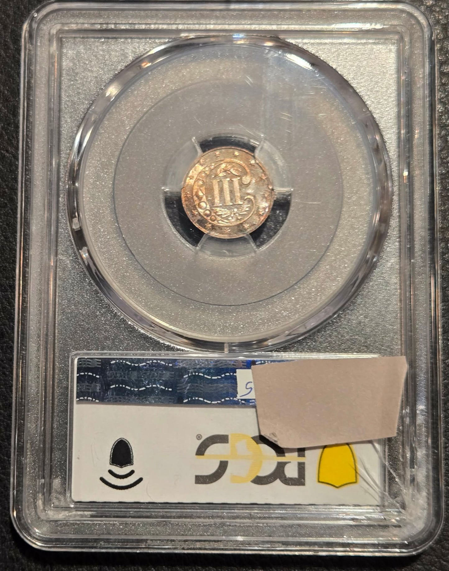 1862 Three Cent Silver PR-66+ Cameo CAC