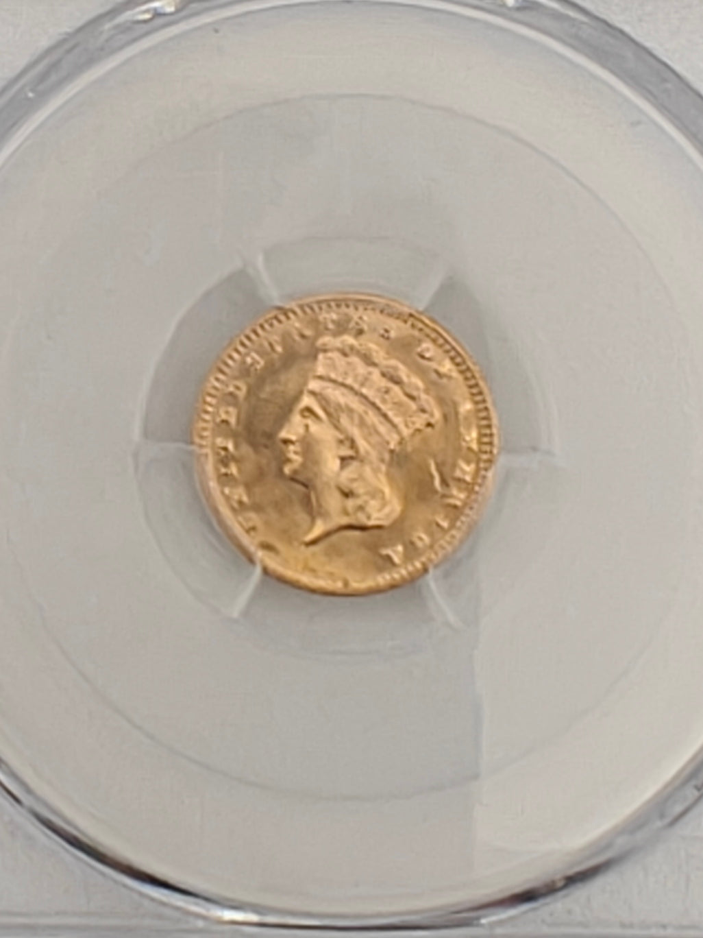 1889 $1 Indian Head Gold MS-66 PCGS