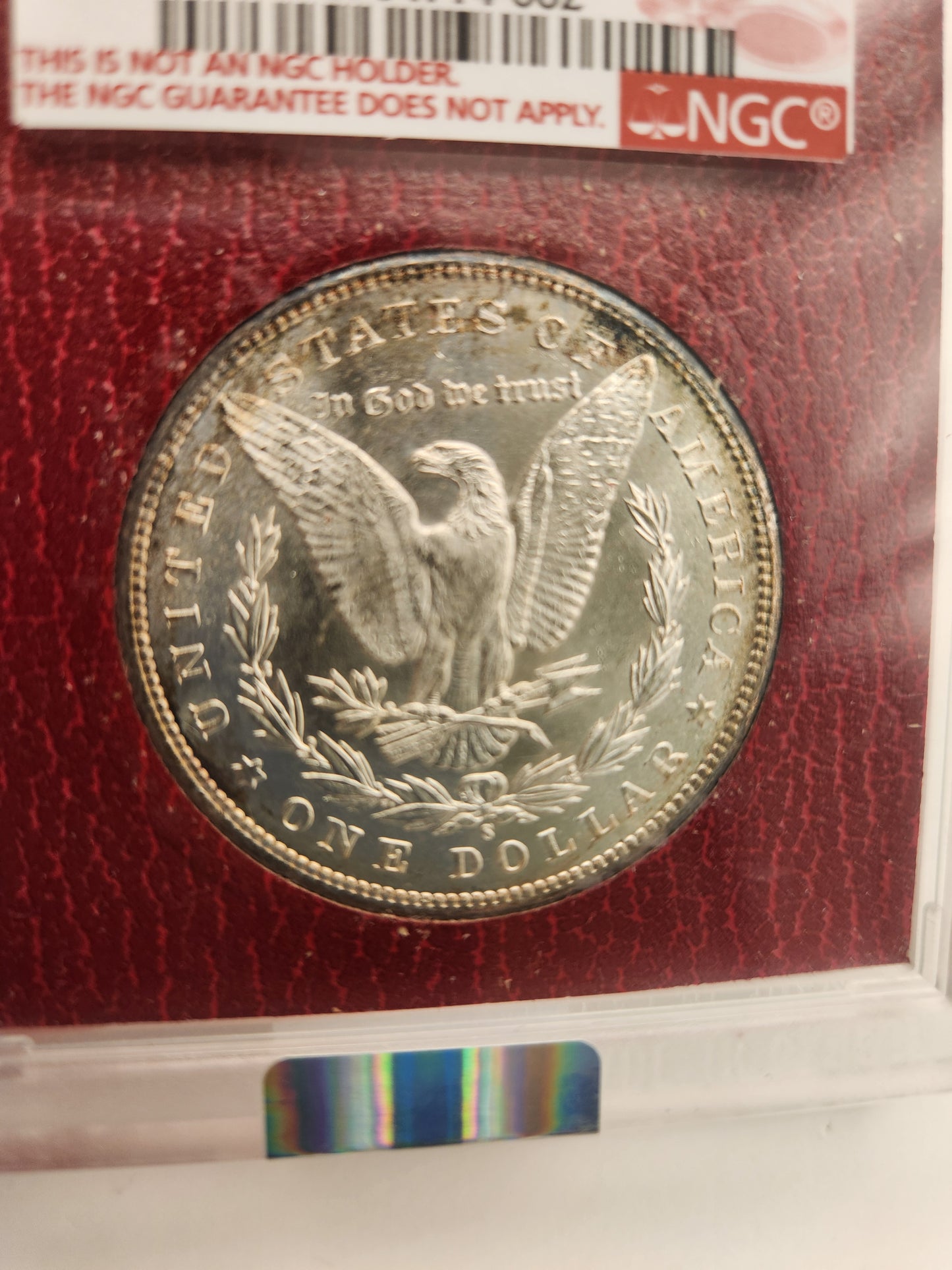 1897-S Morgan Dollar MS-65 NGC (Redfield Hoard, Beautiful Toning)