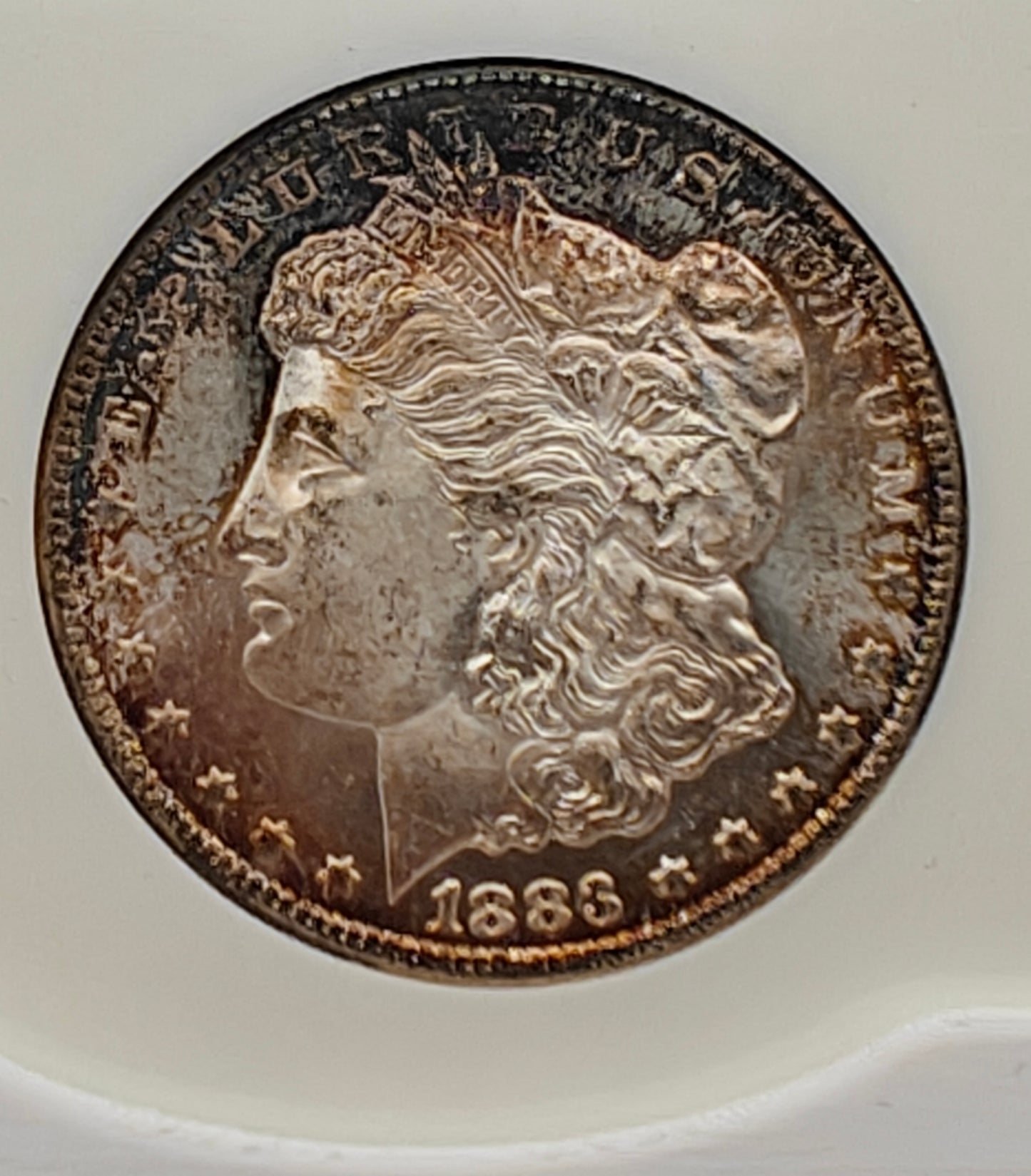 1883-CC Morgan Dollar PL MS-65 NGC (Beautifully Toned)