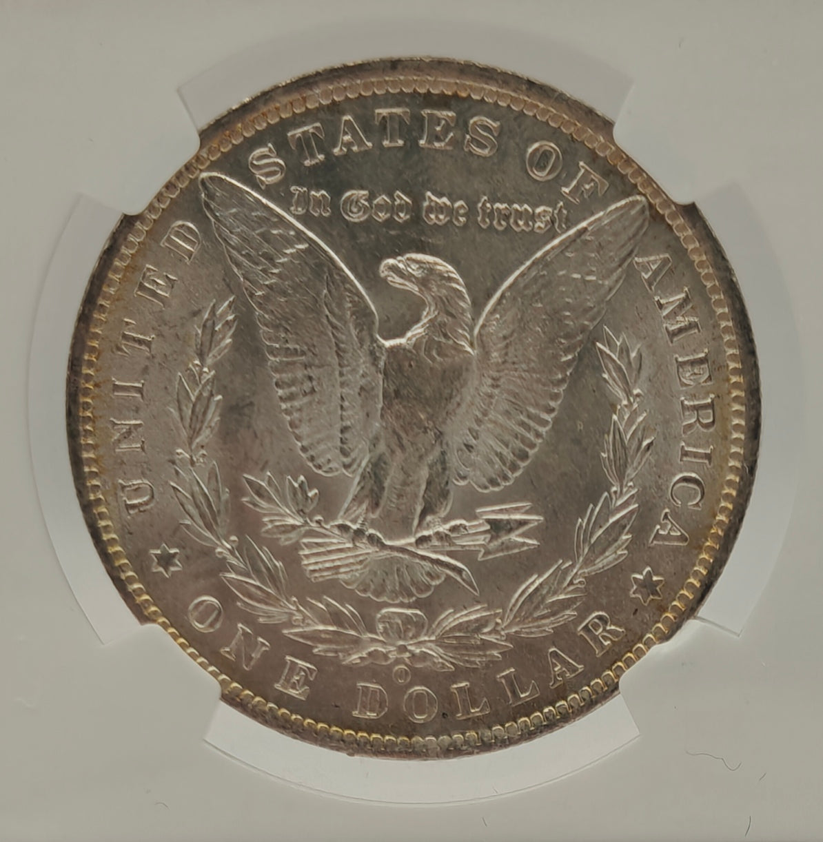 1885-O Morgan Dollar MS-64* NGC CAC (Beautiful Toning)