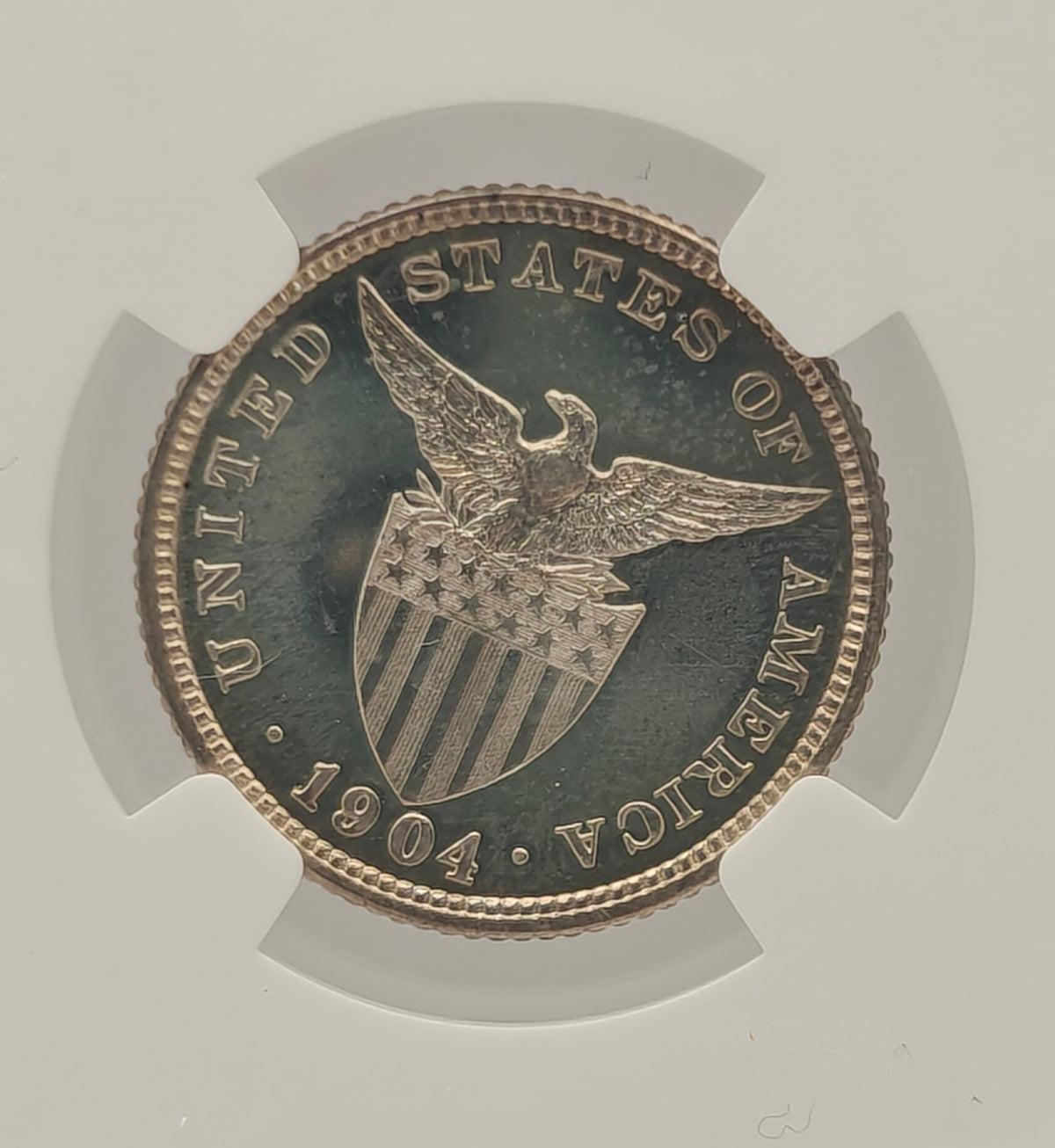 1904 Philippines Proof Set 7 Coins PF-58-PF66 NGC